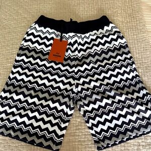 Missoni Classic Zigzag Print Shorts Kids 10